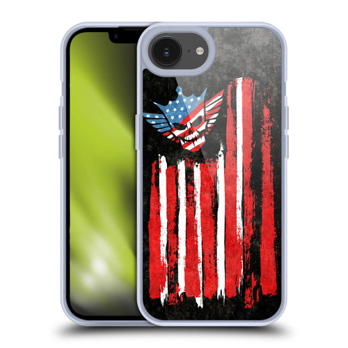 WWE Cody Rhodes Superstar Flag Soft Gel Case for Apple iPhone 16e & MagSafe