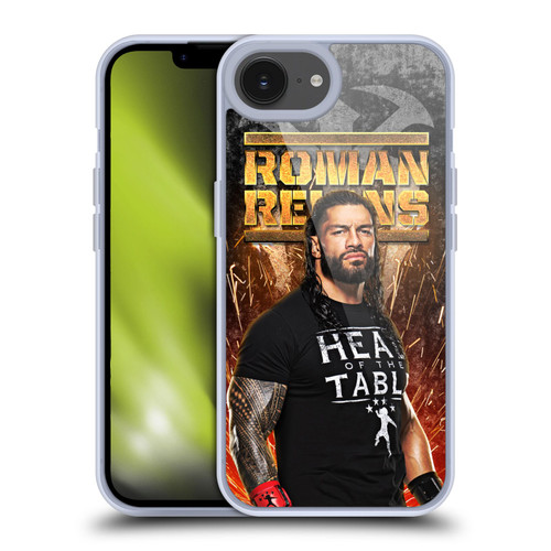 WWE Roman Reigns Grunge Soft Gel Case for Apple iPhone 16e & MagSafe