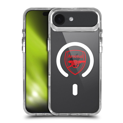 Arsenal FC Logo Icon Crest Gunners SHOCKPROOF BUMPER CASE COMPATIBLE WITH Apple iPhone 17 Air & MAGSAFE