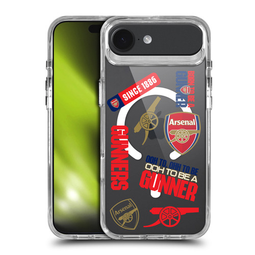 Arsenal FC Logo Icon Icons SHOCKPROOF BUMPER CASE COMPATIBLE WITH Apple iPhone 17 Air & MAGSAFE
