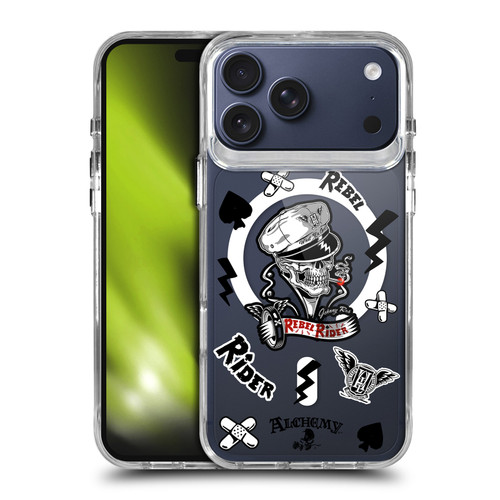 Alchemy Gothic Gothic Art Rebel Rider SHOCKPROOF BUMPER CASE COMPATIBLE WITH Apple iPhone 17 Pro Max & MAGSAFE