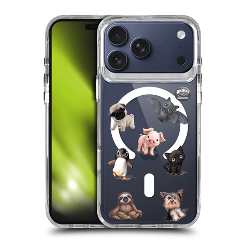 Animal Club International Icons Group SHOCKPROOF BUMPER CASE COMPATIBLE WITH Apple iPhone 17 Pro Max & MAGSAFE