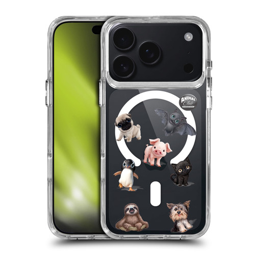 Animal Club International Icons Group SHOCKPROOF BUMPER CASE COMPATIBLE WITH Apple iPhone 17 Pro & MAGSAFE