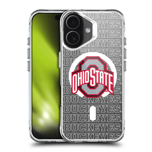 Ohio State University Logo Icon Outline Buckeyes SHOCKPROOF BUMPER CASE COMPATIBLE WITH Apple iPhone 17 & MAGSAFE