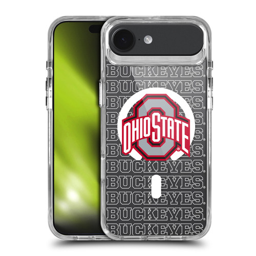 Ohio State University Logo Icon Outline Buckeyes SHOCKPROOF BUMPER CASE COMPATIBLE WITH Apple iPhone 17 Air & MAGSAFE