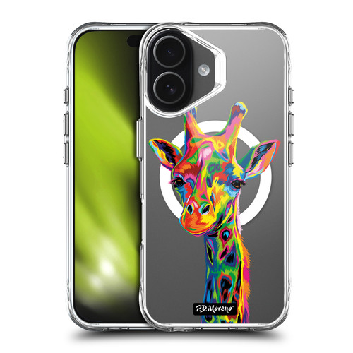 P.D. Moreno Gothic Art Giraffe SHOCKPROOF BUMPER CASE COMPATIBLE WITH Apple iPhone 17 & MAGSAFE
