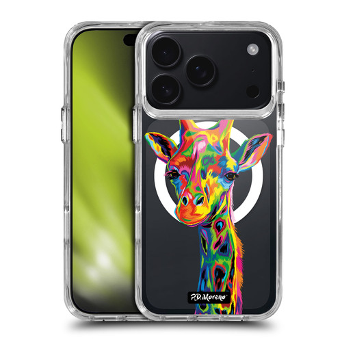 P.D. Moreno Gothic Art Giraffe SHOCKPROOF BUMPER CASE COMPATIBLE WITH Apple iPhone 17 Pro & MAGSAFE