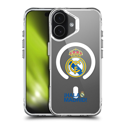 Real Madrid CF Logo Icon Hala Madrid SHOCKPROOF BUMPER CASE COMPATIBLE WITH Apple iPhone 17 & MAGSAFE