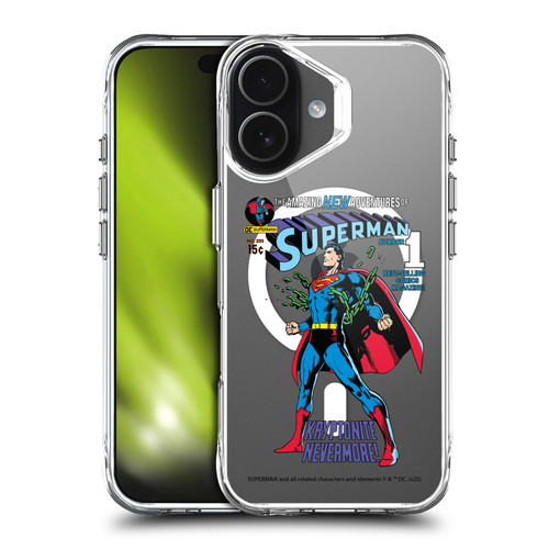 Superman DC Comics Logos and Comics Unchained SHOCKPROOF BUMPER CASE COMPATIBLE WITH Apple iPhone 17 & MAGSAFE