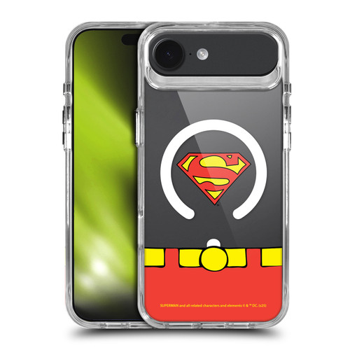 Superman DC Comics Logos and Comics Costume SHOCKPROOF BUMPER CASE COMPATIBLE WITH Apple iPhone 17 Air & MAGSAFE