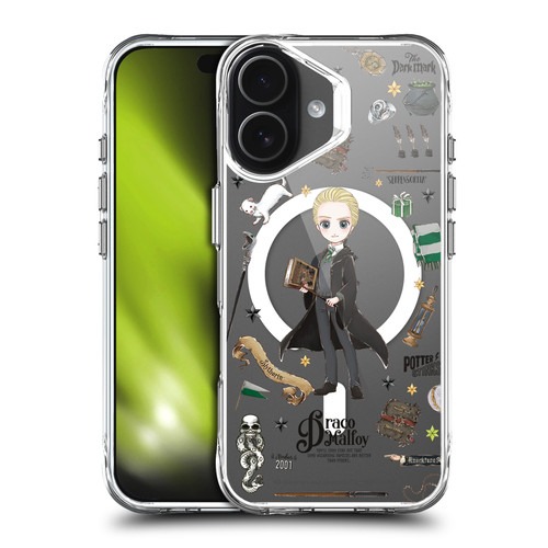 Harry Potter Magical Icons Draco Malfoy SHOCKPROOF BUMPER CASE COMPATIBLE WITH Apple iPhone 17 & MAGSAFE