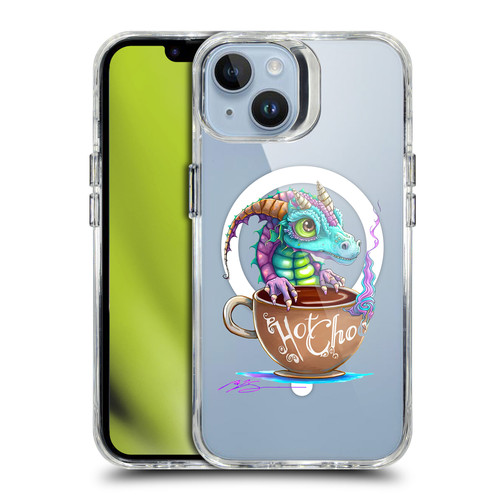 Ruth Thompson Cups and Dragons Hot Chocolate SHOCKPROOF BUMPER CASE COMPATIBLE WITH Apple iPhone 14 & MAGSAFE