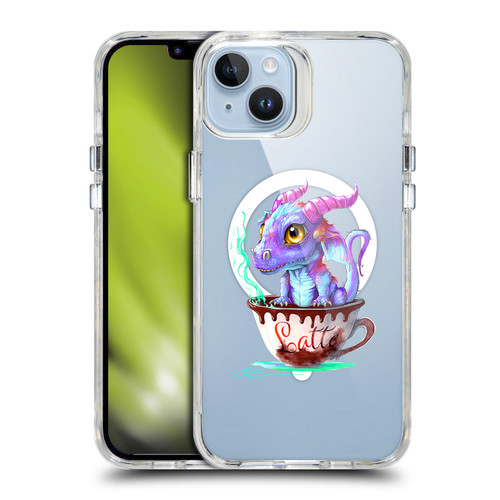 Ruth Thompson Cups and Dragons Latte SHOCKPROOF BUMPER CASE COMPATIBLE WITH Apple iPhone 14 Plus & MAGSAFE