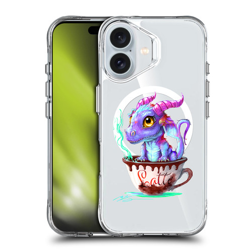 Ruth Thompson Cups and Dragons Latte SHOCKPROOF BUMPER CASE COMPATIBLE WITH Apple iPhone 16 & MAGSAFE