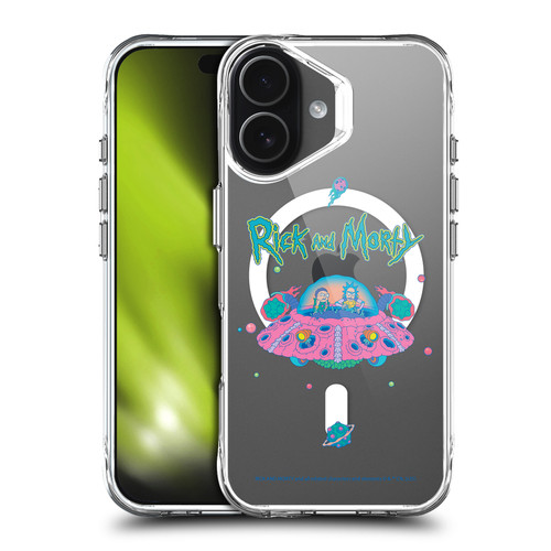 Rick And Morty Character Art The Space Cruiser SHOCKPROOF BUMPER CASE COMPATIBLE WITH Apple iPhone 17 & MAGSAFE