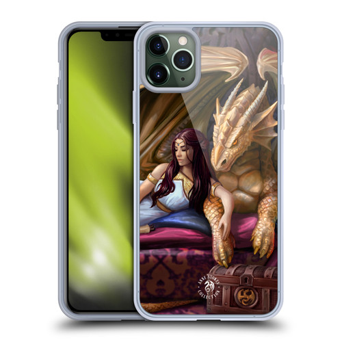 Anne Stokes Fantasy Characters Inner Sanctum Dragon Soft Gel Case for Apple iPhone 11 Pro Max & MagSafe