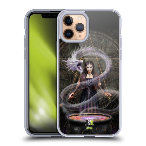 Anne Stokes Fantasy Characters The Summoning Dragon Soft Gel Case for Apple iPhone 11 Pro & MagSafe