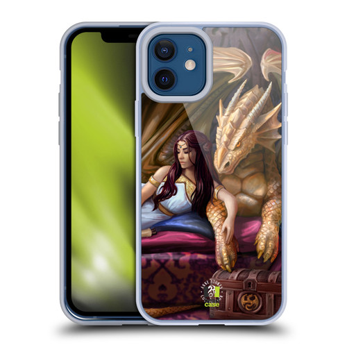 Anne Stokes Fantasy Characters Inner Sanctum Dragon Soft Gel Case for Apple iPhone 12 / iPhone 12 Pro & MagSafe