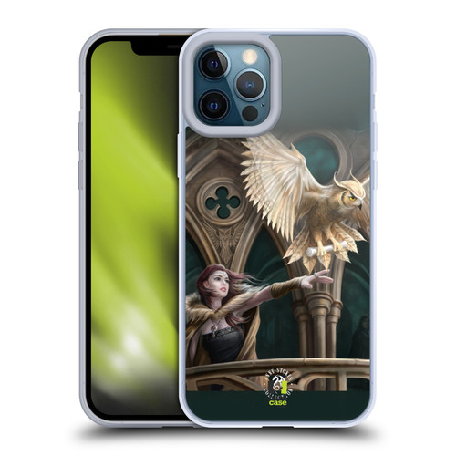 Anne Stokes Fantasy Characters Owl Messenger Soft Gel Case for Apple iPhone 12 Pro Max & MagSafe