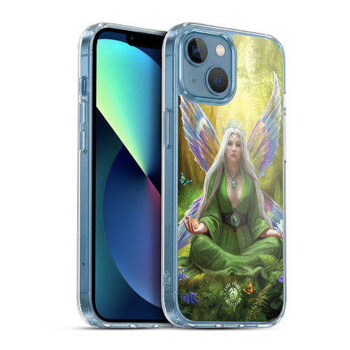 Anne Stokes Fantasy Characters Empress Soft Gel Case for Apple iPhone 13 Mini & MagSafe