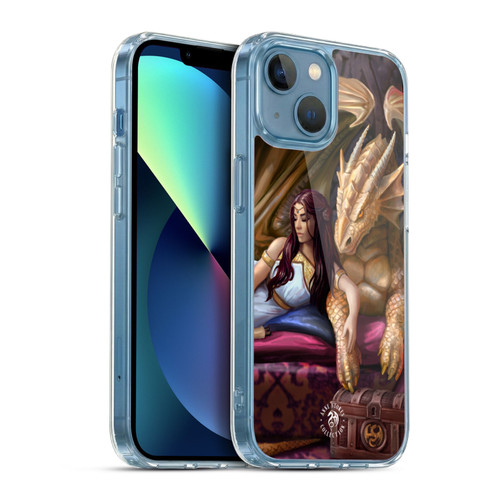 Anne Stokes Fantasy Characters Inner Sanctum Dragon Soft Gel Case for Apple iPhone 13 Mini & MagSafe