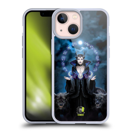 Anne Stokes Fantasy Characters Moon Witch Soft Gel Case for Apple iPhone 13 Mini & MagSafe