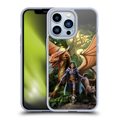 Anne Stokes Fantasy Characters Lillithea Soft Gel Case for Apple iPhone 13 Pro & MagSafe