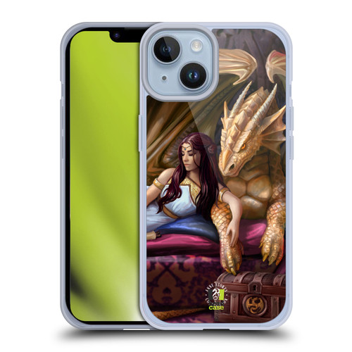 Anne Stokes Fantasy Characters Inner Sanctum Dragon Soft Gel Case for Apple iPhone 14 & MagSafe