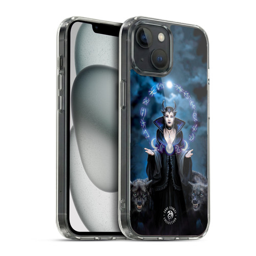 Anne Stokes Fantasy Characters Moon Witch Soft Gel Case for Apple iPhone 15 & MagSafe