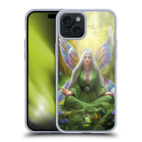 Anne Stokes Fantasy Characters Empress Soft Gel Case for Apple iPhone 15 Plus & MagSafe
