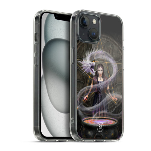 Anne Stokes Fantasy Characters The Summoning Dragon Soft Gel Case for Apple iPhone 15 Plus & MagSafe