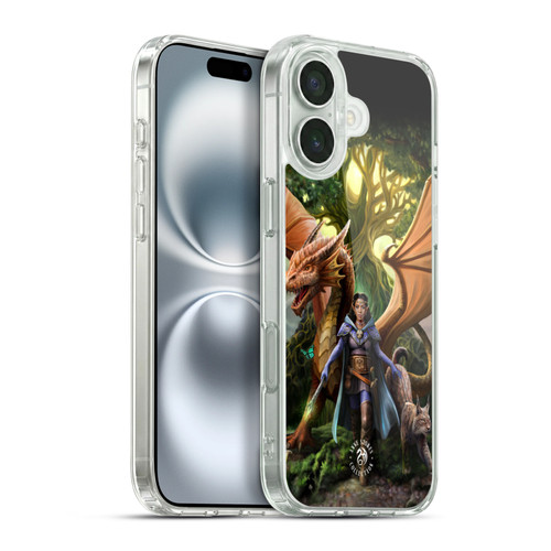 Anne Stokes Fantasy Characters Lillithea Soft Gel Case for Apple iPhone 16 Plus & MagSafe