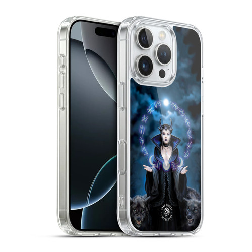 Anne Stokes Fantasy Characters Moon Witch Soft Gel Case for Apple iPhone 16 Pro & MagSafe