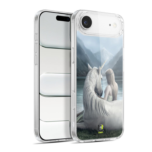 Anne Stokes Fantasy Characters Beyond Words Unicorn Soft Gel Case for Apple iPhone 17 Air