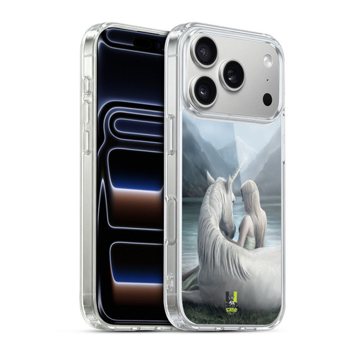 Anne Stokes Fantasy Characters Beyond Words Unicorn Soft Gel Case for Apple iPhone 17 Pro