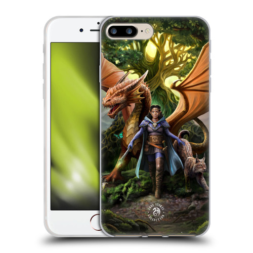Anne Stokes Fantasy Characters Lillithea Soft Gel Case for Apple iPhone 7 Plus / iPhone 8 Plus & MagSafe