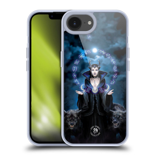Anne Stokes Fantasy Characters Moon Witch Soft Gel Case for Apple iPhone 16e & MagSafe