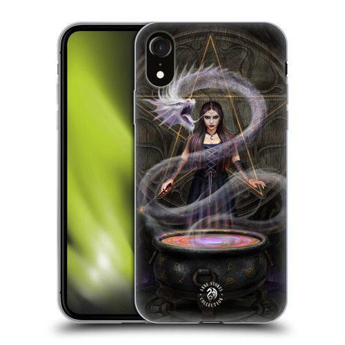 Anne Stokes Fantasy Characters The Summoning Dragon Soft Gel Case for Apple iPhone XR