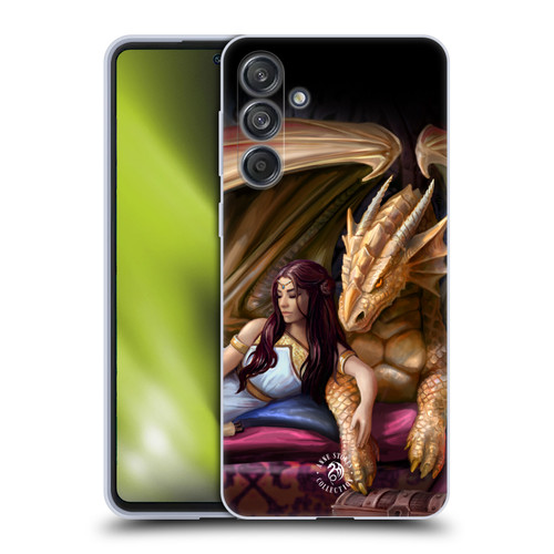 Anne Stokes Fantasy Characters Inner Sanctum Dragon Soft Gel Case for Samsung Galaxy M55 5G