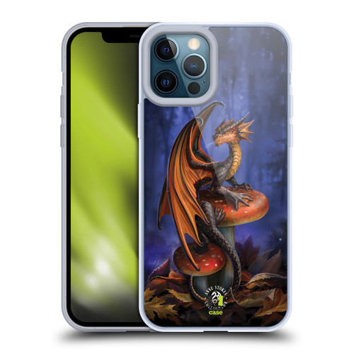 Anne Stokes Fantasy Collection Mushroom Dragon Soft Gel Case for Apple iPhone 12 Pro Max & MagSafe