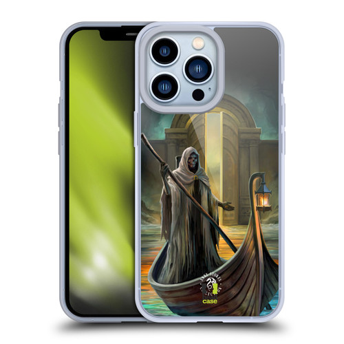 Anne Stokes Fantasy Collection Ferryman Soft Gel Case for Apple iPhone 13 Pro & MagSafe