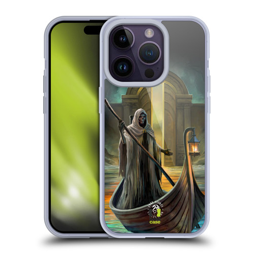 Anne Stokes Fantasy Collection Ferryman Soft Gel Case for Apple iPhone 14 Pro & MagSafe