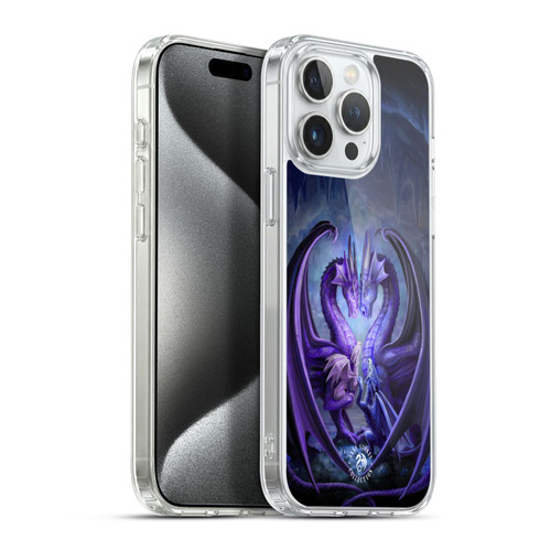 Anne Stokes Fantasy Collection Raising Dragons Soft Gel Case for Apple iPhone 15 Pro Max & MagSafe