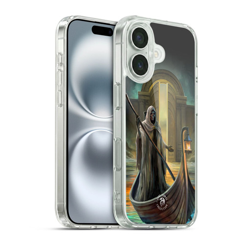 Anne Stokes Fantasy Collection Ferryman Soft Gel Case for Apple iPhone 16 & MagSafe