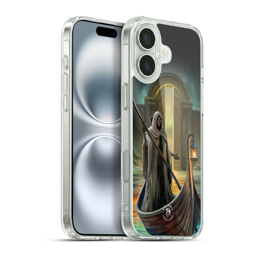 Anne Stokes Fantasy Collection Ferryman Soft Gel Case for Apple iPhone 16 Plus & MagSafe