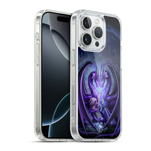 Anne Stokes Fantasy Collection Raising Dragons Soft Gel Case for Apple iPhone 16 Pro & MagSafe