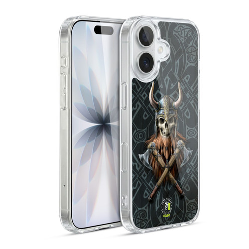 Anne Stokes Fantasy Collection Viking Skull Soft Gel Case for Apple iPhone 17