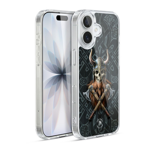 Anne Stokes Fantasy Collection Viking Skull Soft Gel Case for Apple iPhone 17