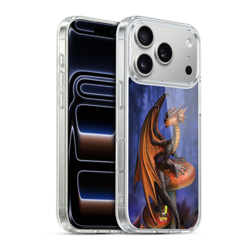 Anne Stokes Fantasy Collection Mushroom Dragon Soft Gel Case for Apple iPhone 17 Pro