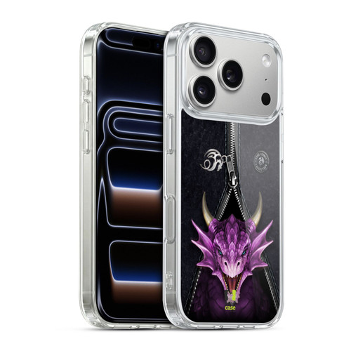 Anne Stokes Fantasy Collection Unzipped Dragon Soft Gel Case for Apple iPhone 17 Pro